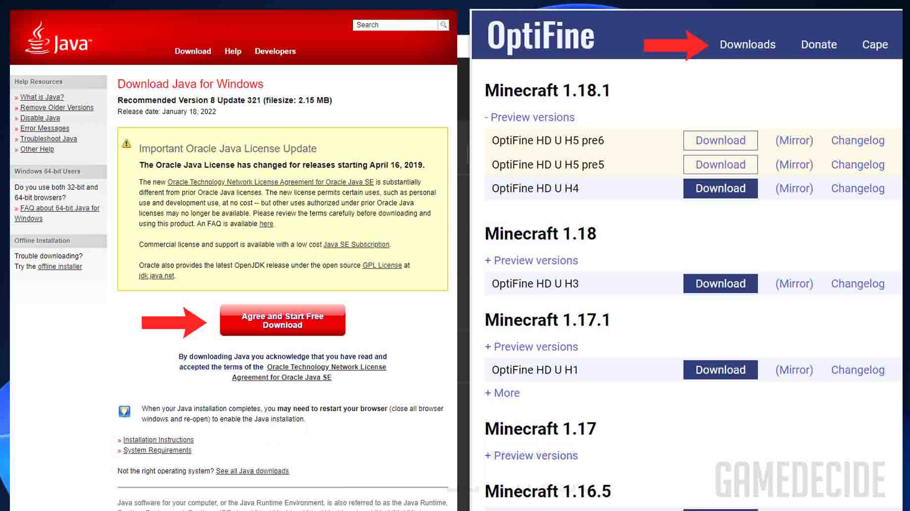 How to Install OptiFine in Minecraft Java Edition