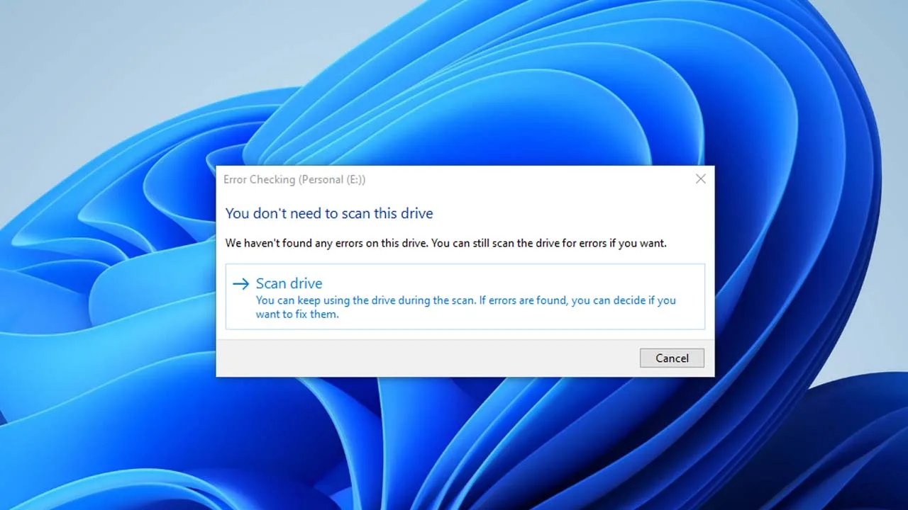 How to fix files not showing issue in storage drive?