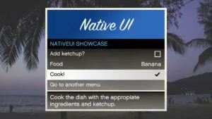 Download Native UI for GTA 5 latest version and how to Install Native UI for Grand Theft Auto V Mods.