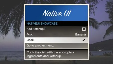 Native UI – GTA 5 Mods Download Native UI for GTA 5 latest version and how to Install Native UI for Grand Theft Auto V Mods.
