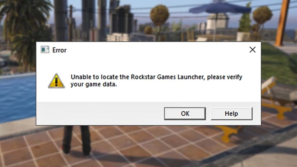 How to Fix GTA 5 Error Unable to locate the Rockstar Games Launcher, please verify your game data.