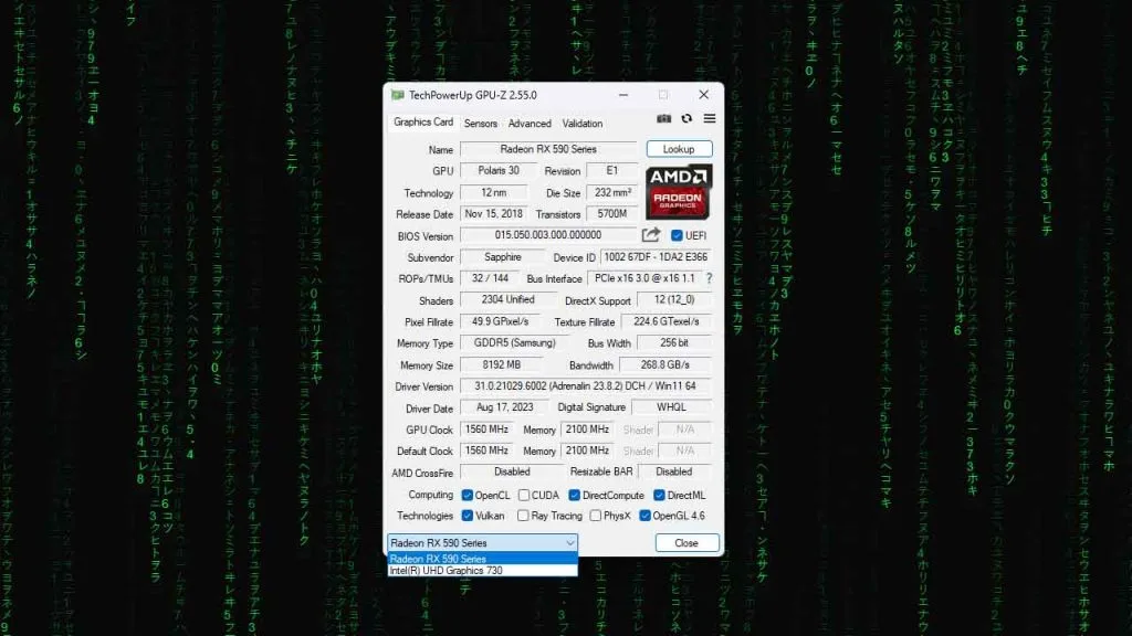 GPU-Z - Check Your Graphics Card Information GPU-Z - Check Your Graphics Card Information