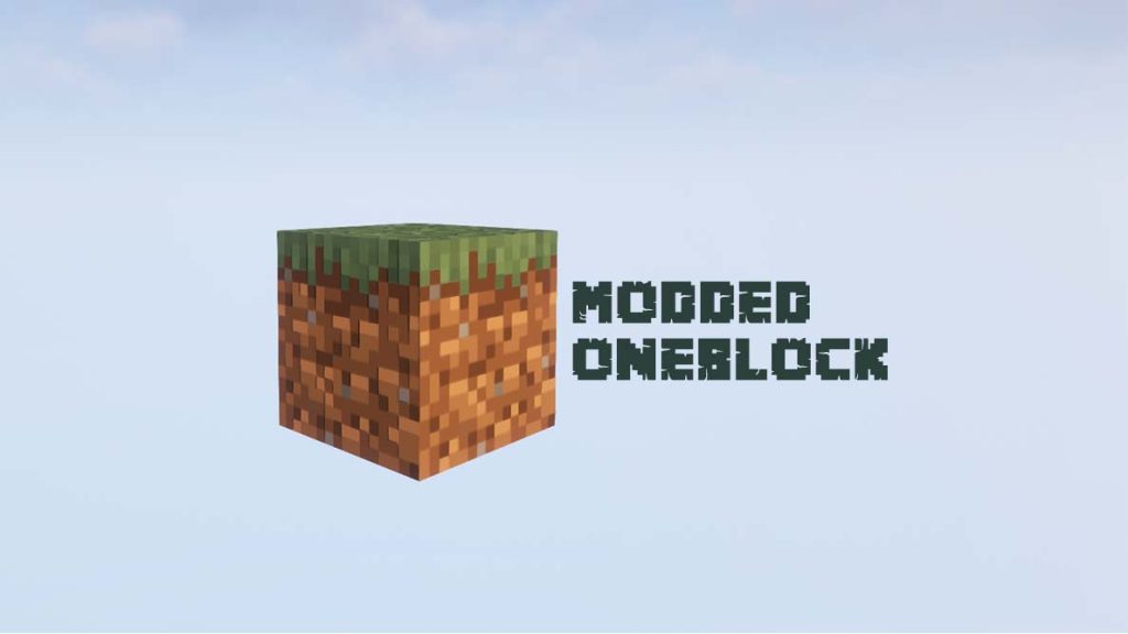 Modded OneBlock - Minecraft Java Mods
