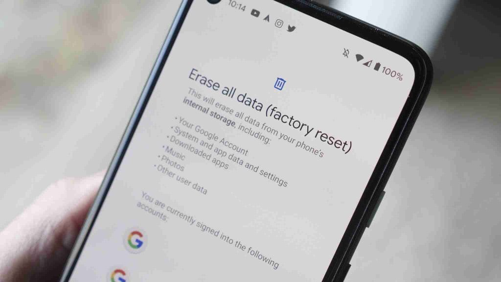 How to recover data after factory reset?