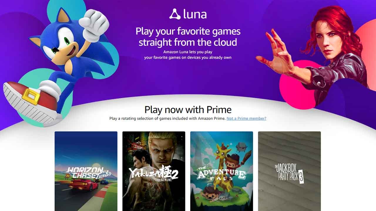 Amazon Luna Cloud Gaming Service - How to Join Free