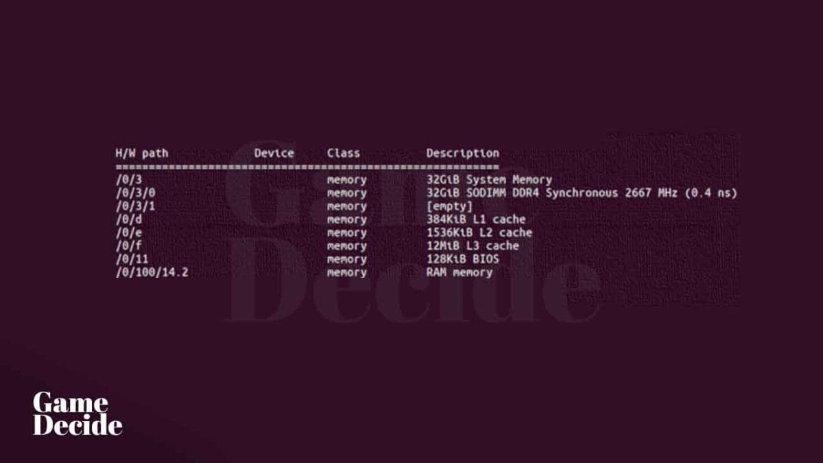 How to Check your Memory (RAM) Details?