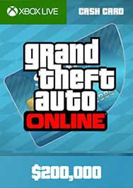 Xbox - The Tiger Shark Cash Card gives you $200.000 in-game GTA dollars to spend in GTA Online.