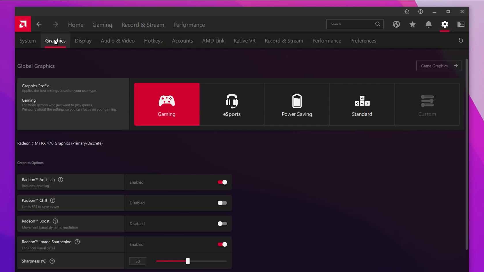AMD ADRENALIN SOFTWARE DOWNLOAD visual data 7