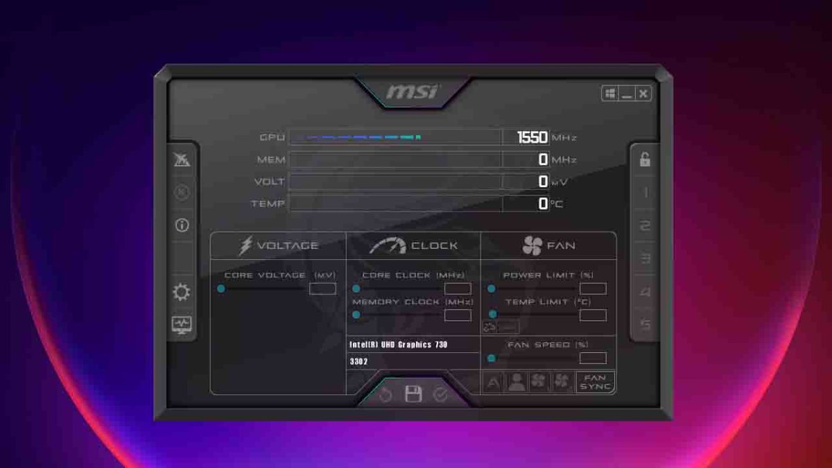 MSI Afterburner 4.6.5.16370 instal the new version for android