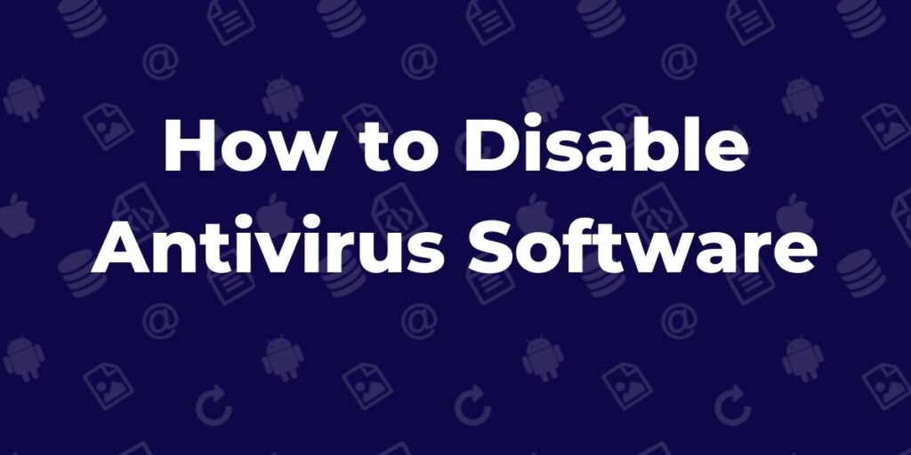 Learn how to disable your antivirus or add exceptions to avoid false positives and interruptions with easy steps to maintain your computer’s security.