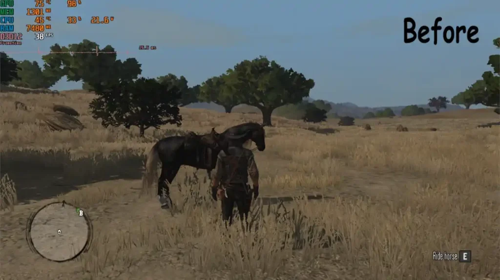 Download & Install No Grass or Trees RDR mods pack to boost Fps on low-end Potato computers and laptop for Red Dead Redemption Windows PC.