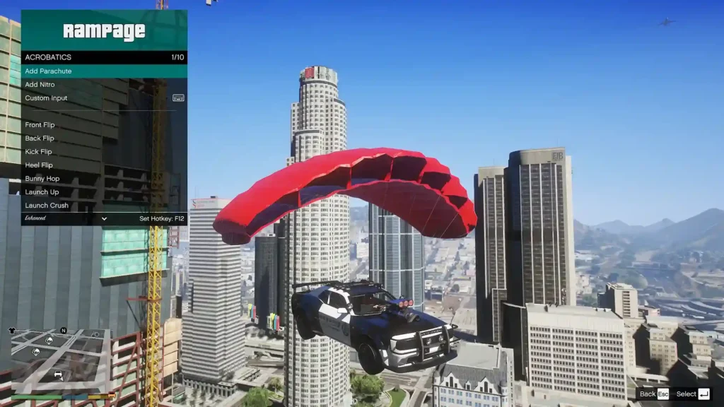 Download Rampage Trainer for GTA V Enhanced Edition (PC, PS5, Xbox)