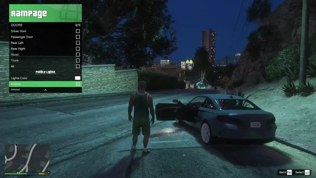 Rampage Trainer (Enhanced & Legacy) GTA 5 Mods