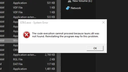 How to Fix GTA 5 Legacy System Error launc.dll Was Not Found How to Fix GTA 5 Legacy System Error launc.dll Was Not Found