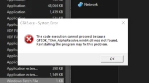 How to Install GTA 5 Legacy System Error GFSDK_TXAA_AlphaResolve.win64.dll