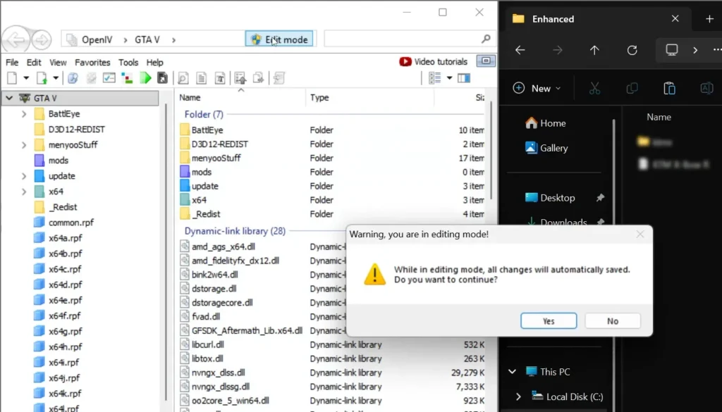Add GTA 5 DLC Packs in DLCList.xml: Code for RPF Add-ons