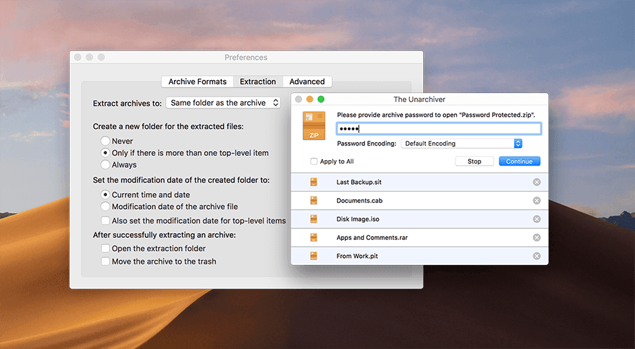 Download The Unarchiver (macOS) Latest for MacBook, & iMac Download latest version of The Unarchiver for macOS to extract ZIP, RAR, 7z and more on MacBook, iMac, and other Apple devices with this fast, free tool.
